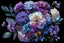 boeket bloemen schilderij