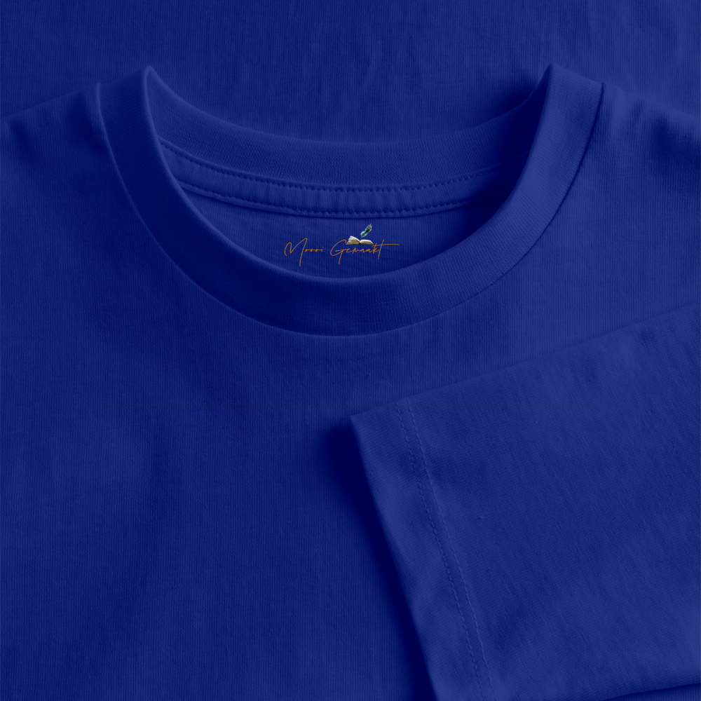 Elfje met Unicorn - Premium shirt met lange mouwen - koningsblauw