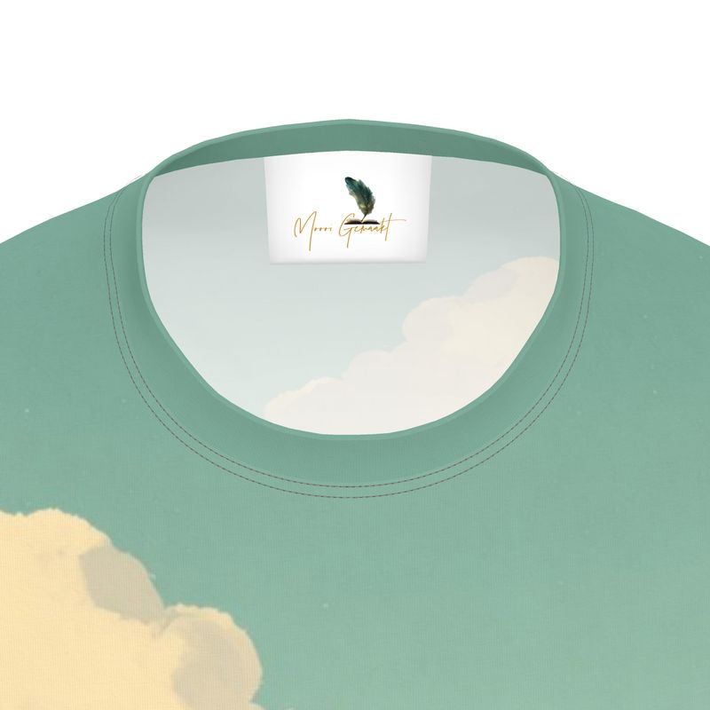 Vintage vakantie t-shirt met korte mouw