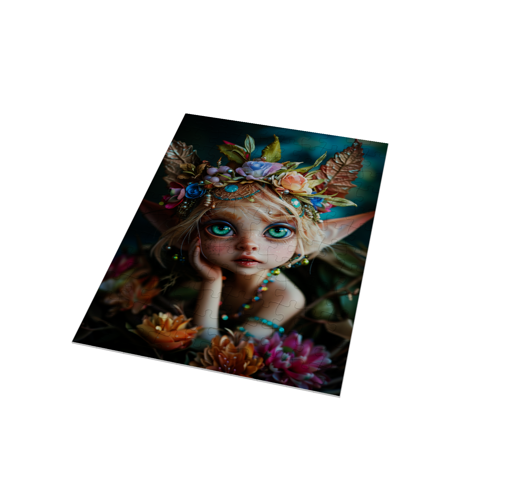 Sprookjes puzzel met 120 stukjes (kies zelf je afbeelding)