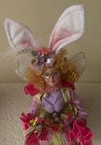 Easter basket fairy girl - 35 cm