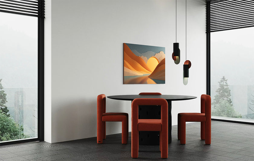 abstract schilderij
