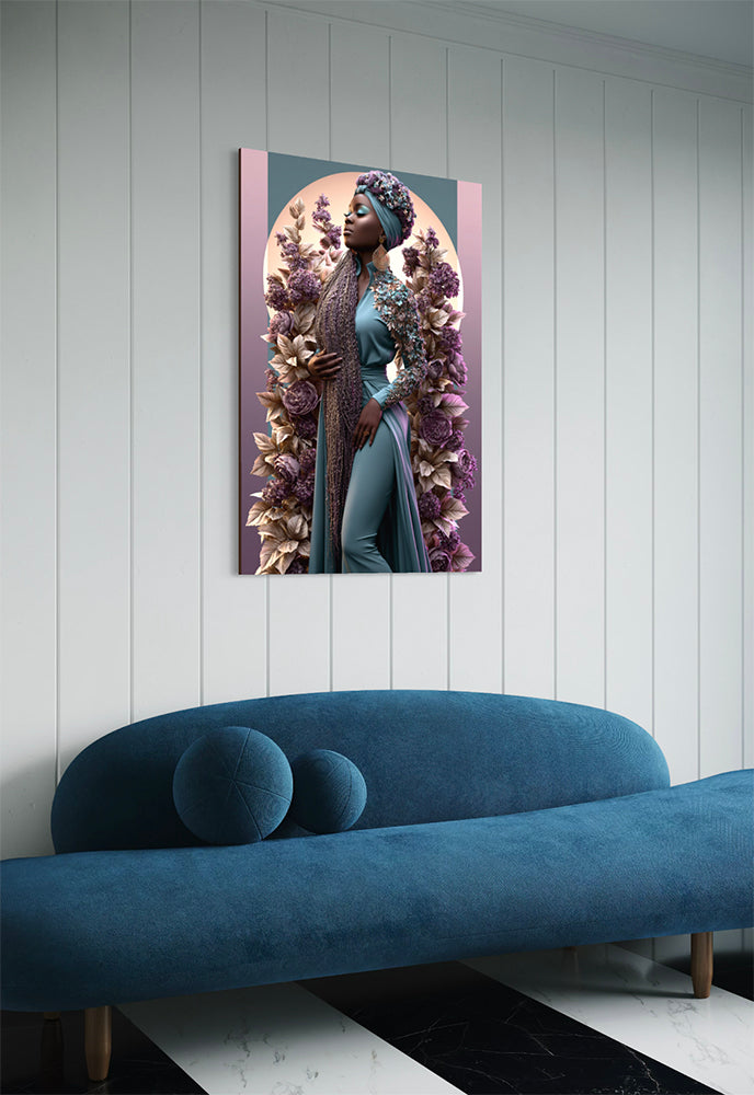 Portret Afrikaanse vrouw