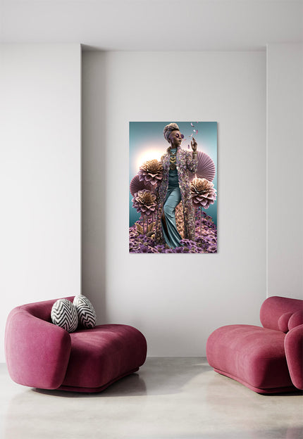 Portret Afrikaanse vrouw