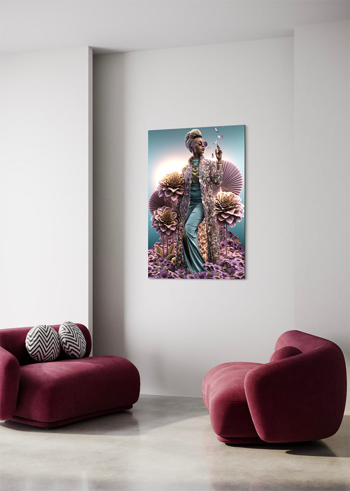 Portret Afrikaanse vrouw