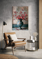 boeket bloemen schilderij