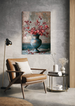 boeket bloemen schilderij