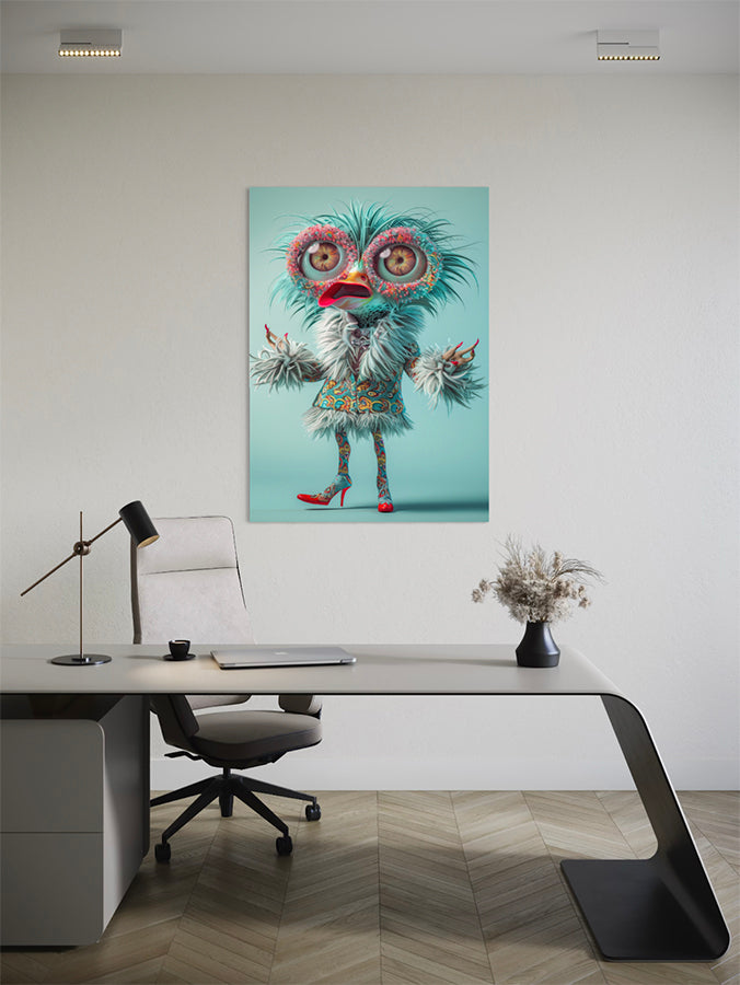 Bontkraagje Wanddecoratie Secundaire afbeelding
