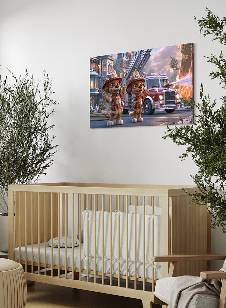 Brandweer Poster