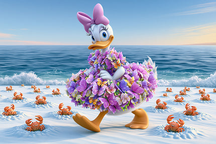 Daisy in vlinderjurk