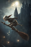 Dobby op bezemsteel
