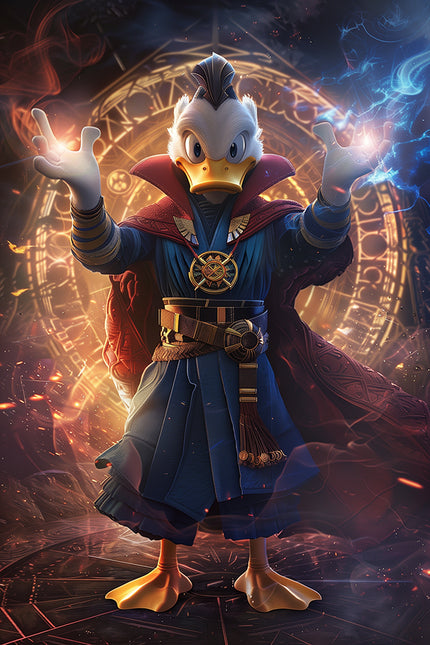 Donald Duck als Dr. Strange