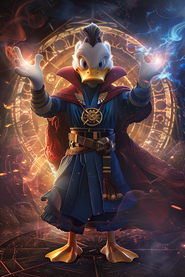Donald Duck als Dr. Strange