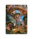 Fleecedeken Mario Elf in div. maten