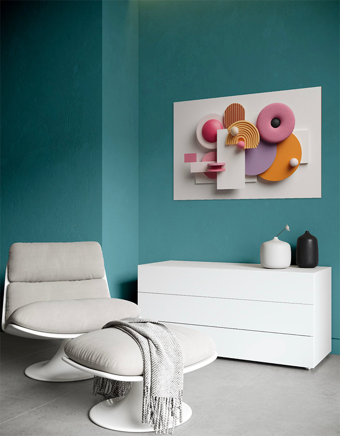 abstract schilderij