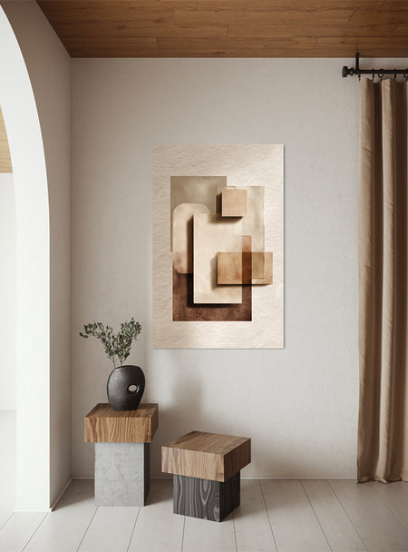 abstract schilderij