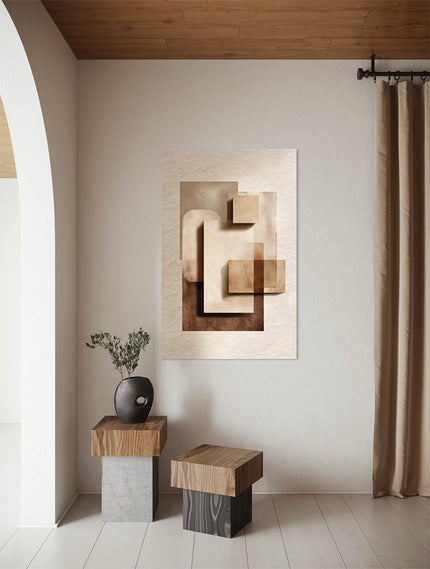 abstract schilderij