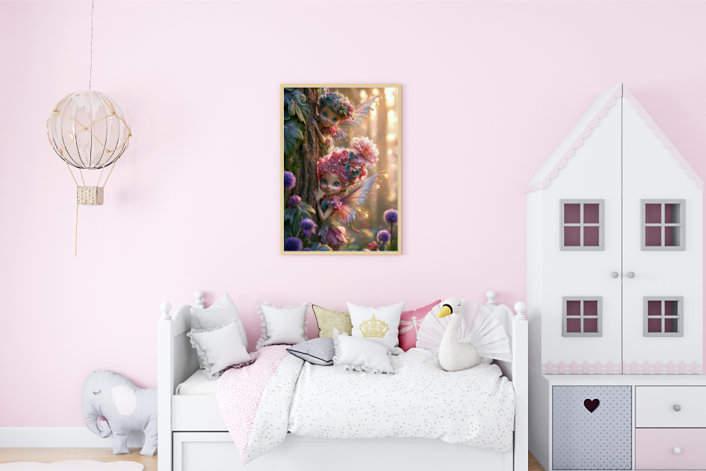 poster met elfjes