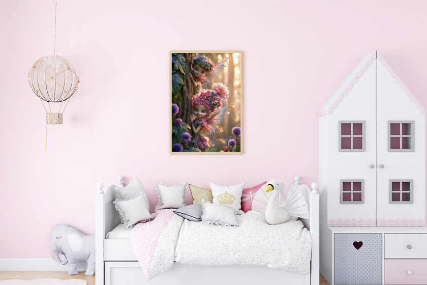 poster met elfjes