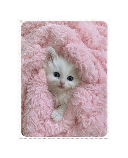 Fleecedeken Kitten in div. maten