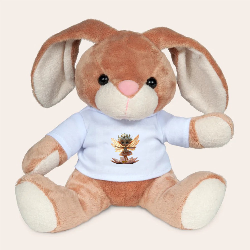 Knuffelhaas met t-shirt