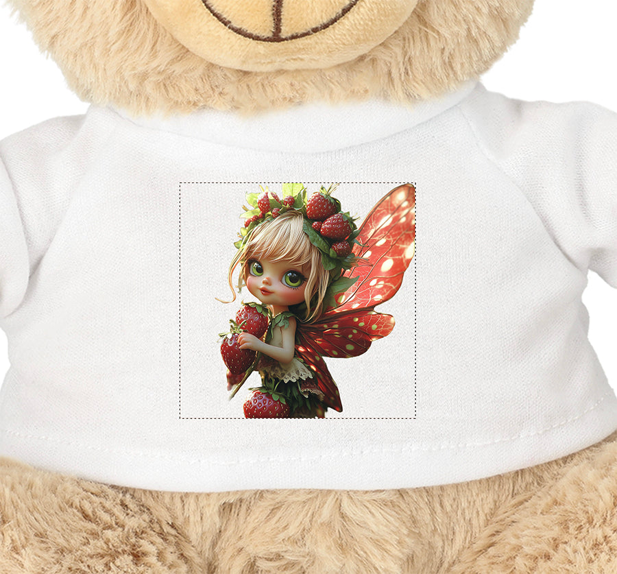 Knuffelbeer met elfje t-shirt