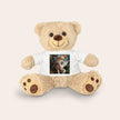 Teddy bear with t-shirt 20 cm (choose your own print)