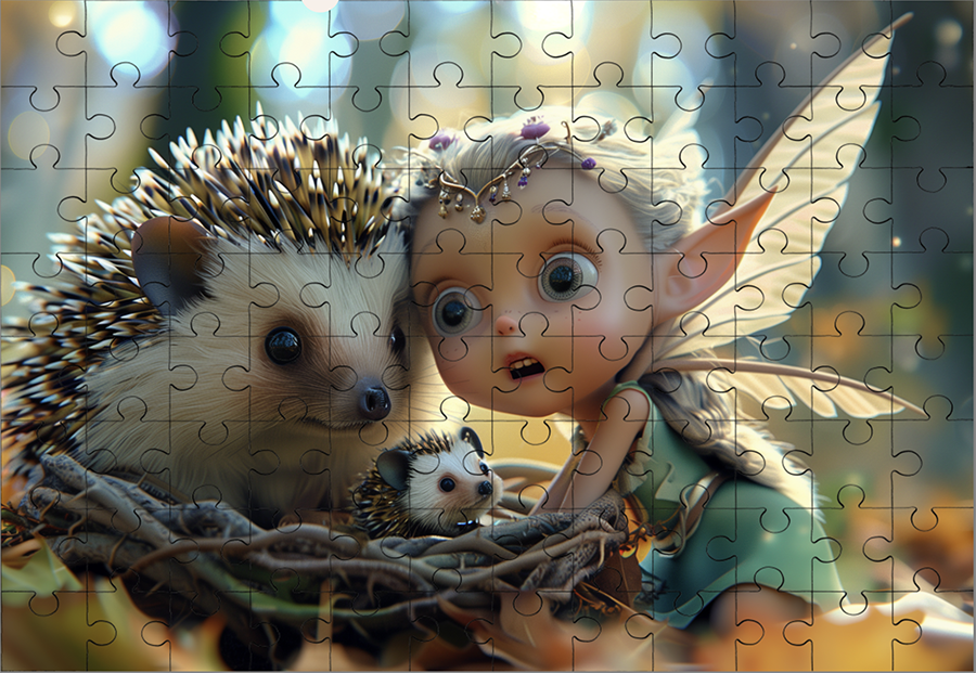 Fantasie legpuzzel