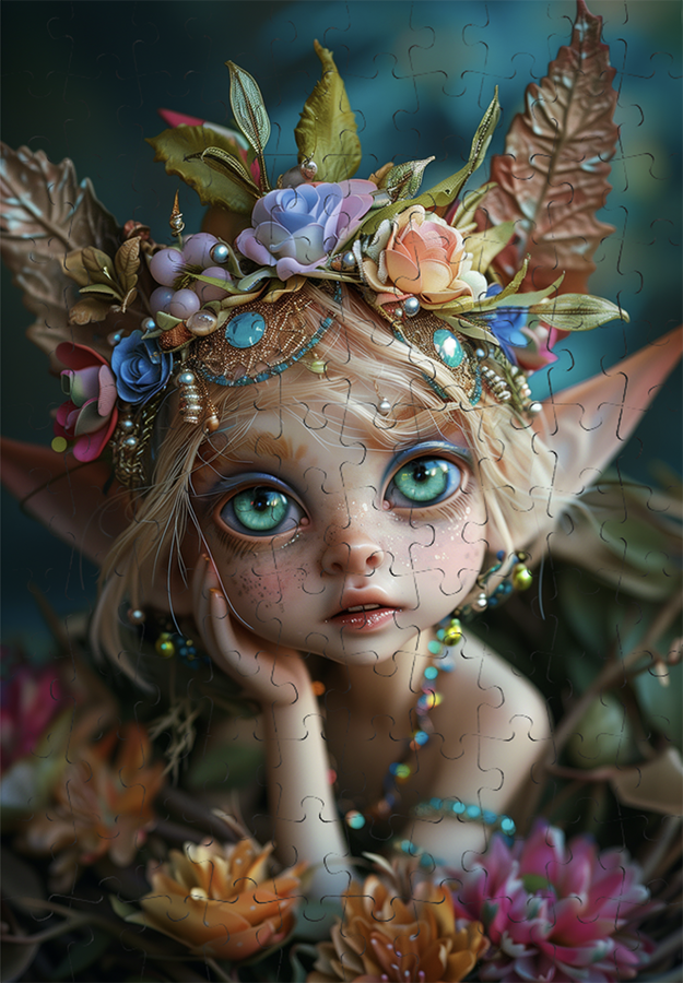 Sprookjes puzzel met 120 stukjes