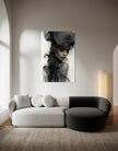 portret op canvas