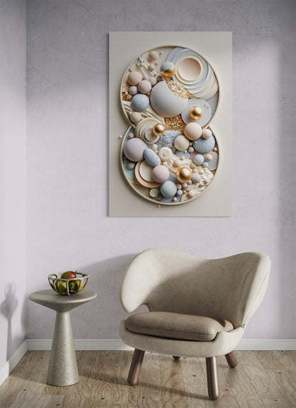 abstract schilderij