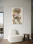 portret op canvas