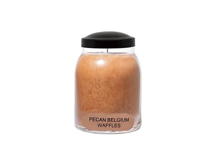 Geurkaars Pecan Belgium Waffles 170 gram - 30 branduren
