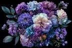 boeket bloemen schilderij