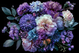 boeket bloemen schilderij