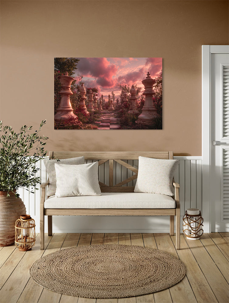 Schaakmat schilderij Secundaire afbeelding
