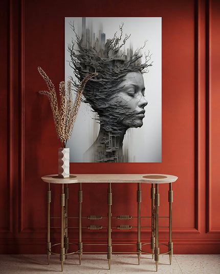 aluminium schilderij
