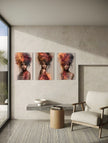 portret op plexiglas