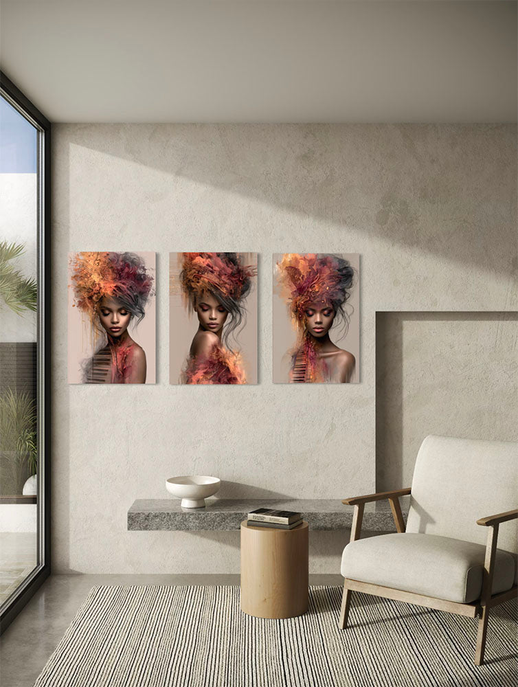 portret op plexiglas