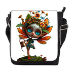 Schoudertas 25x29x6 cm (kies je favoriete opdruk)