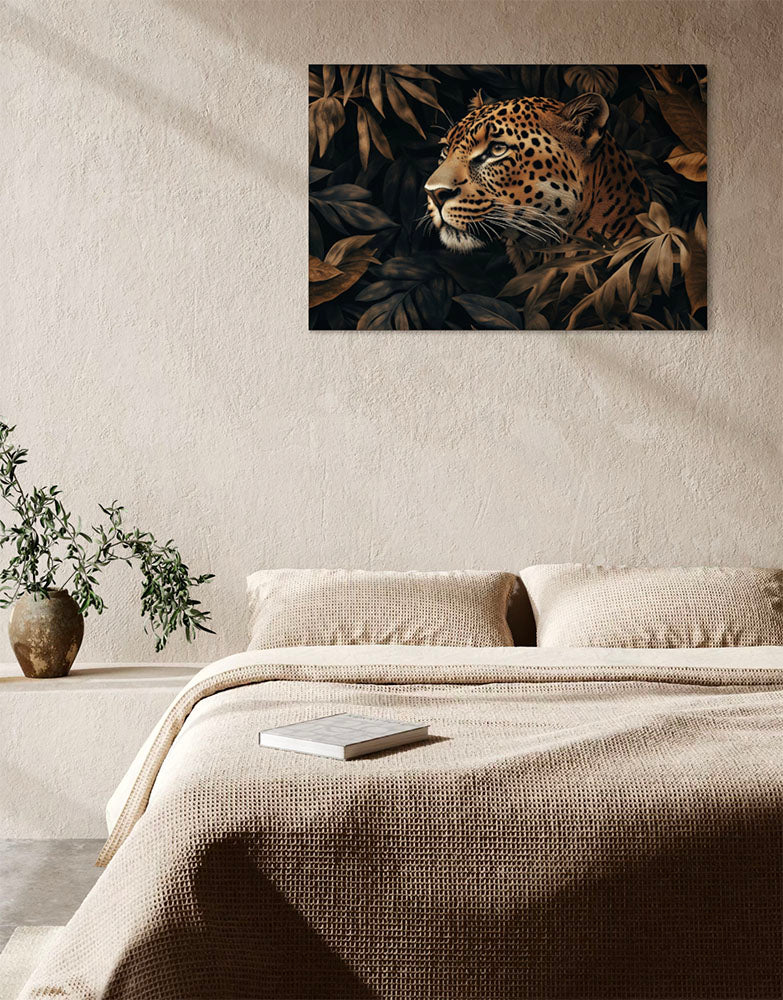 Tijger in de Jungle - Dieren Wanddecoratie