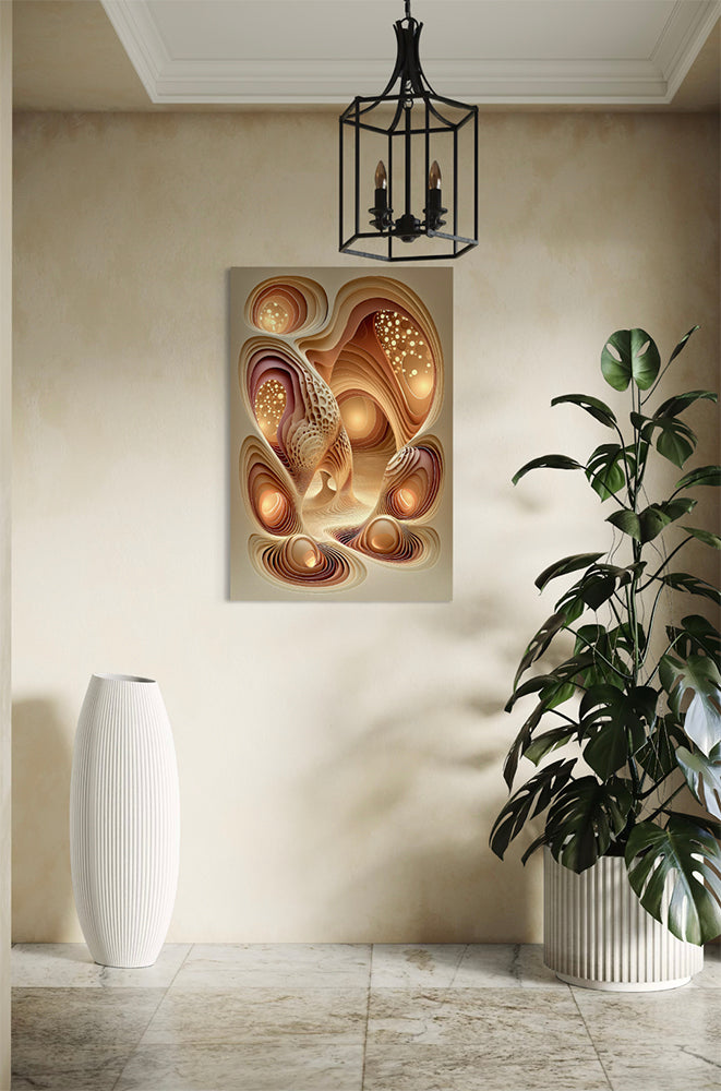 abstract schilderij