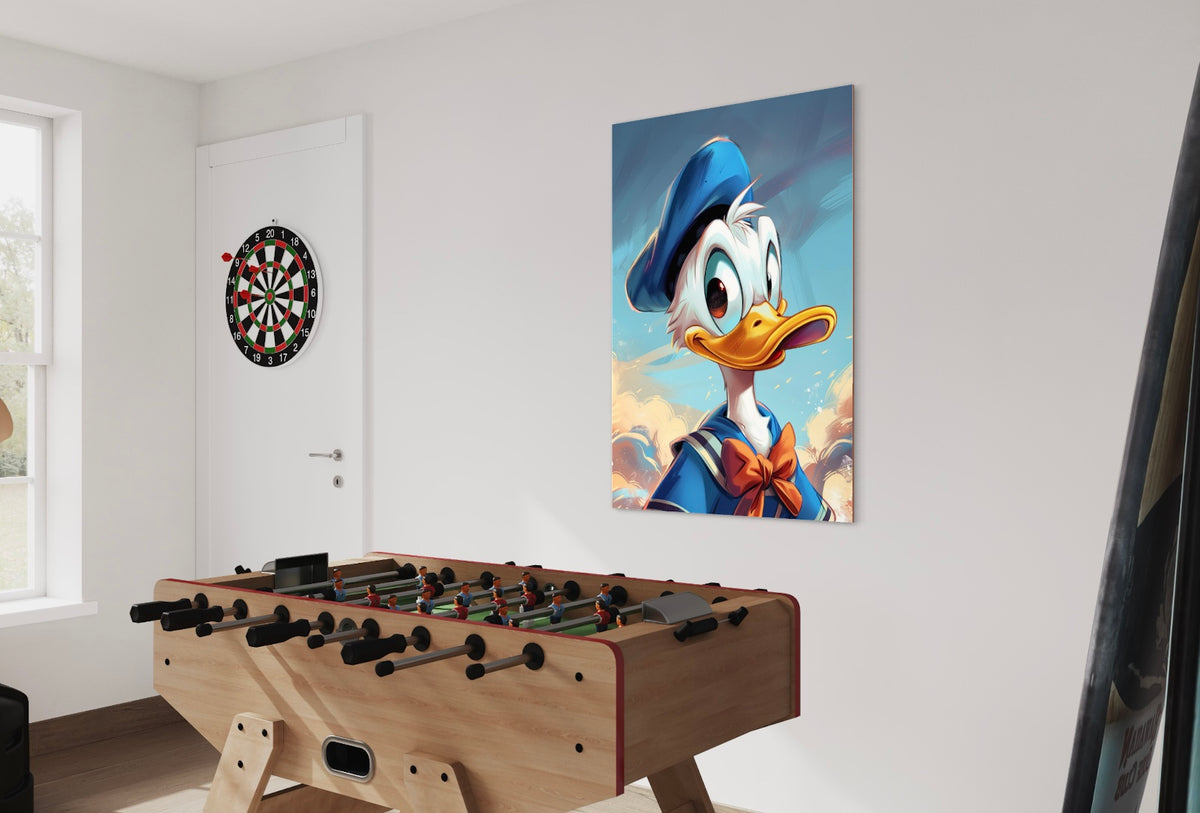 Donald Duck Look-a-Like Wanddecoratie