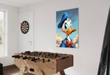 Donald Duck Look-a-Like Wanddecoratie