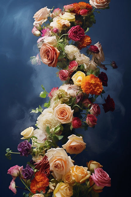 Wervelwind van bloemen