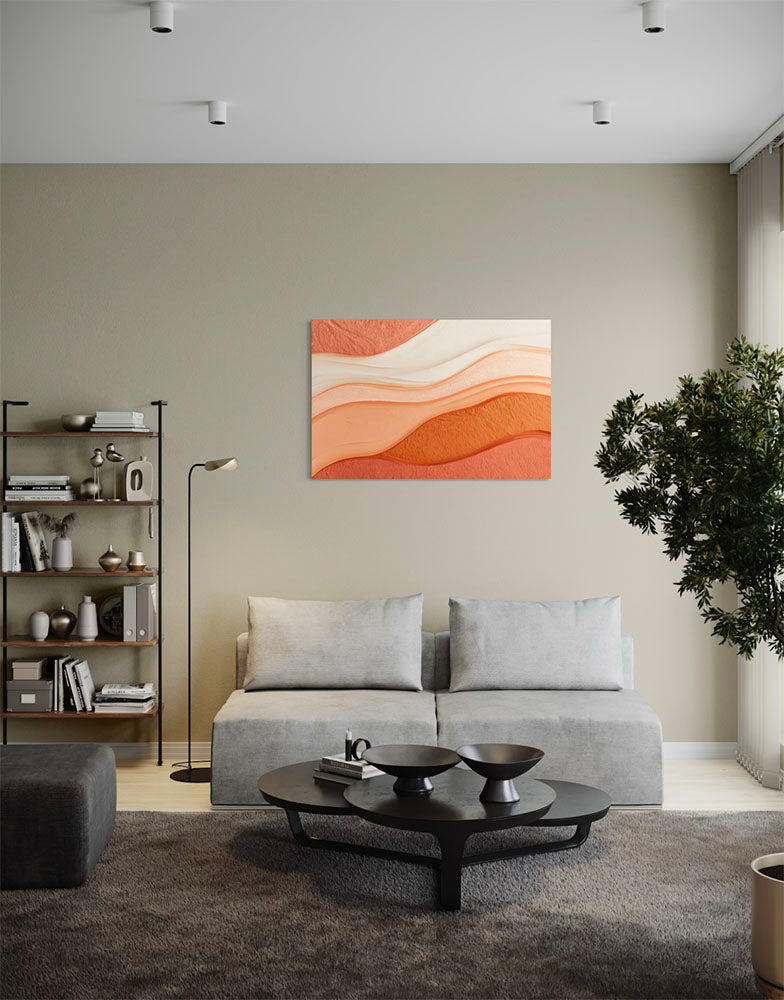 Abstracte wanddecoratie
